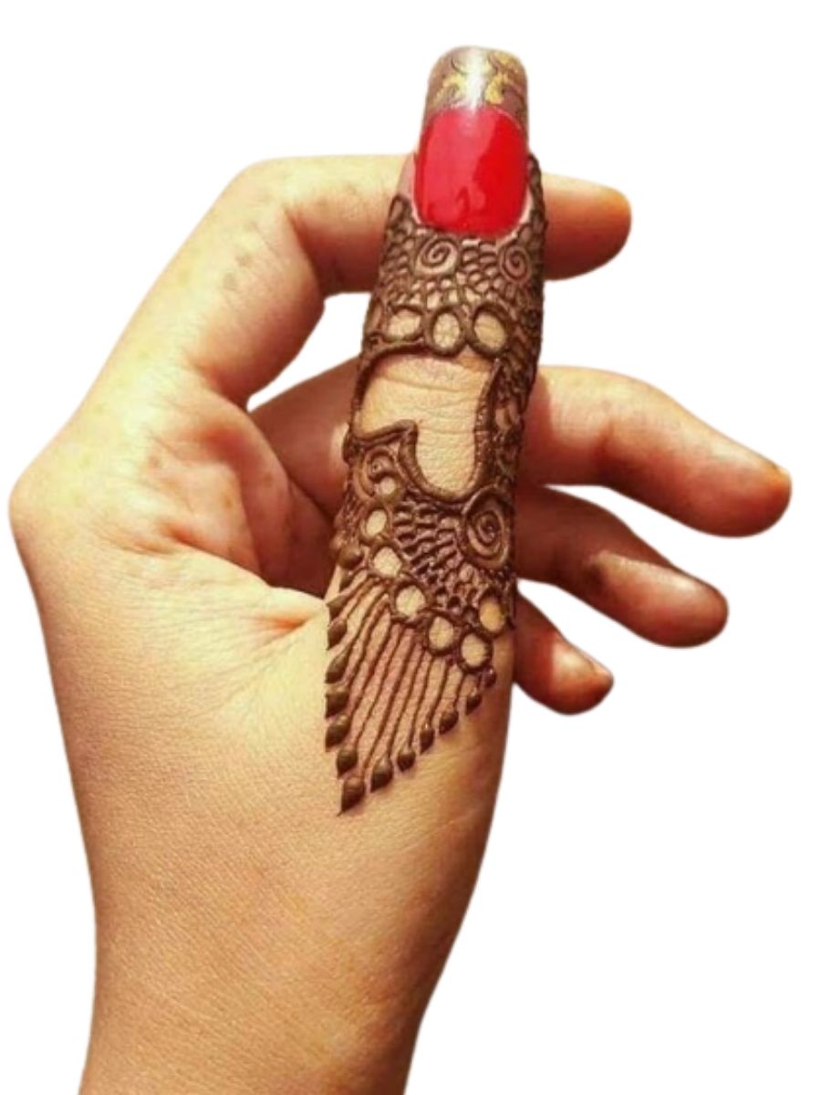 mehndi-design-finger